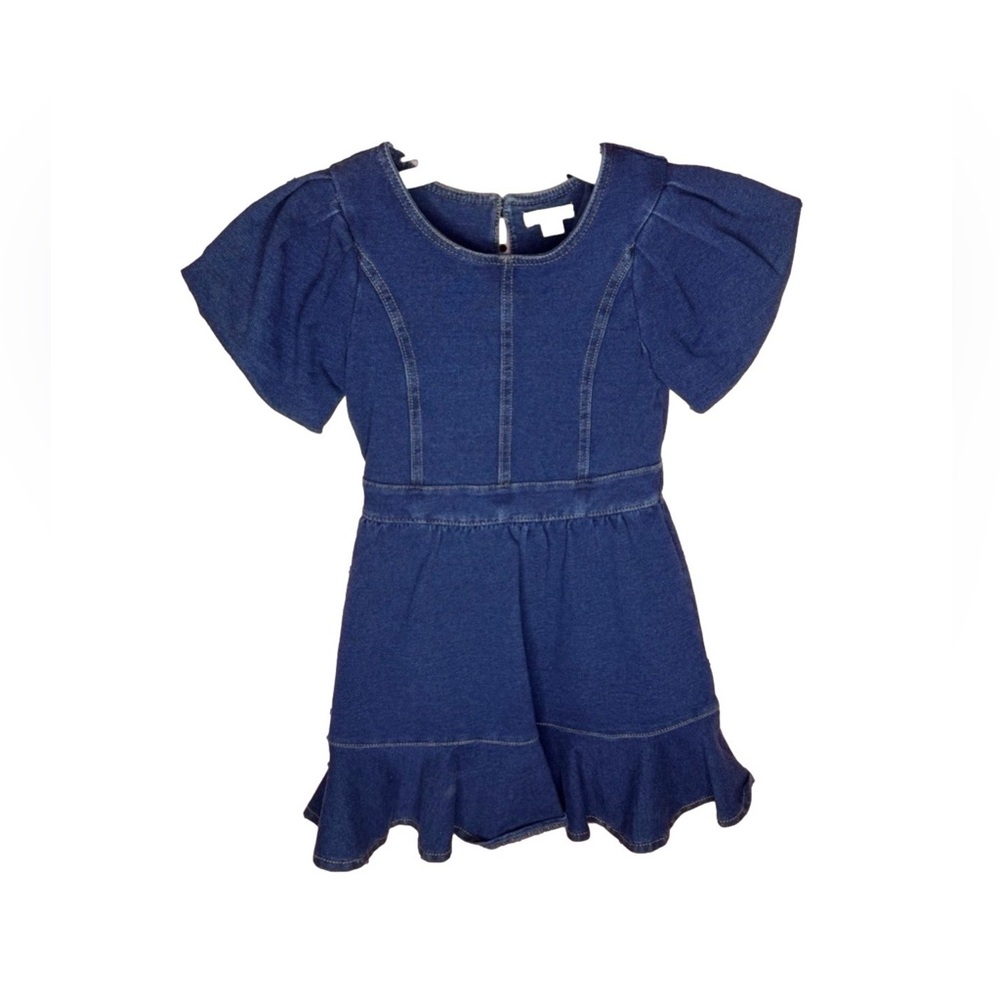 Habitual Denim Dress. Size 4/5t. Excellent Condition. Purchased at Nordstrom - Picture 2 of 7